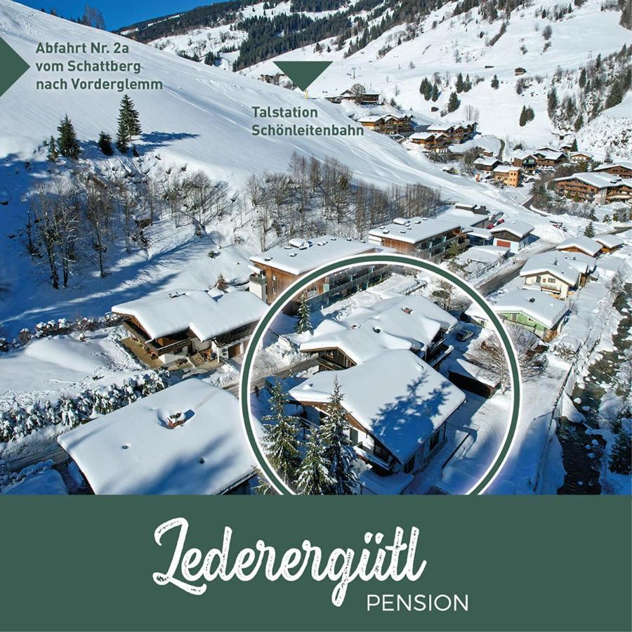 Pension Ledererguetl - Jokercard & Parkplatz Inkl Bed and Breakfast Saalbach-Hinterglemm Eksteriør billede